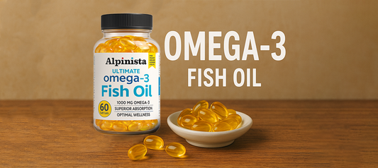 Alpinista Omega-3 Fish Oil Capsules Supplement for Optimal Heart, Brain & Joint Health in 2025