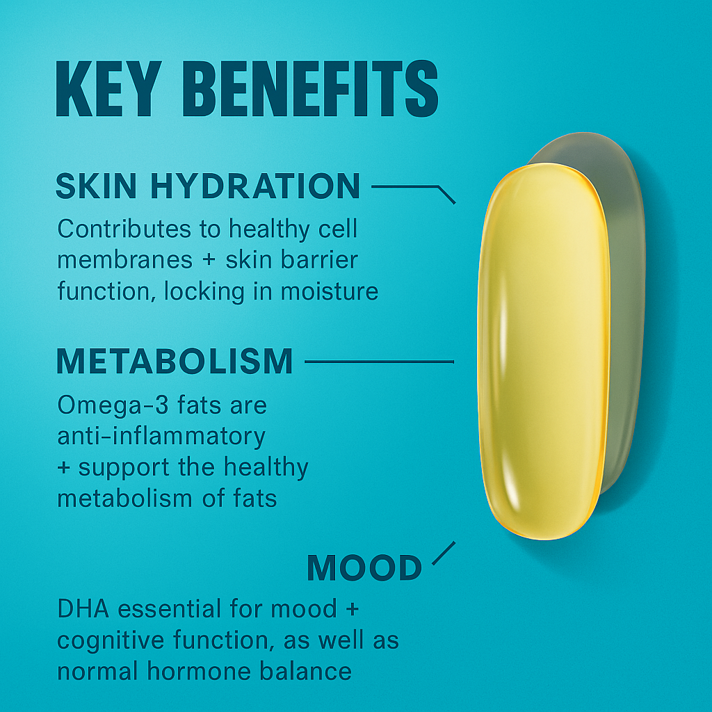 Alpinista Omega-3 Fish Oil Capsules 1000mg | Heart & Brain Health, Joint Support  | EPA - DHA - Alpinista